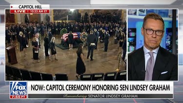 Finnish president pays tribute to Lindsey Graham