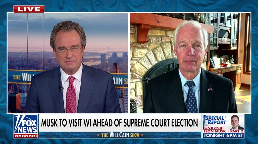 The judicial race in Wisconsin will be a ‘close election,’ says Sen. Ron Johnson