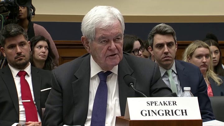 Gingrich blasts 'judicial coup d'etat' against President Trump at House hearing