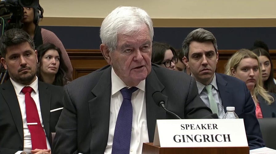 Gingrich blasts 'judicial coup d'etat' against President Trump at House hearing