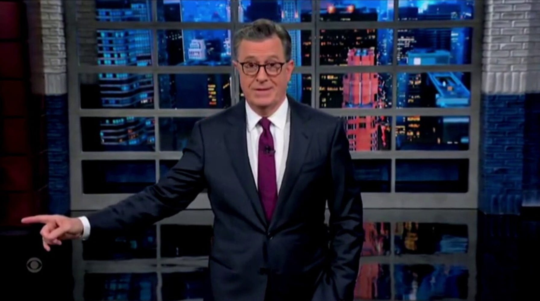 Colbert's Outrage over Climate Activists Vandalizing Stonehenge: 