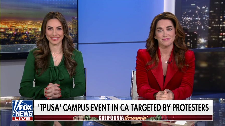 Turning Point USA event targeted by protesters