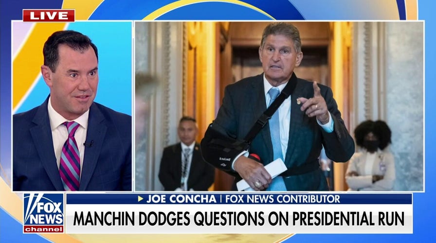 Joe Manchin has 'left the door open' for a presidential run for years: Joe Concha