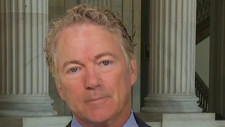 Permanent Washington cannot have the pandemic end: Sen. Rand Paul