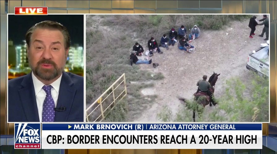 CBP: Border encounters reach a 20-year high 