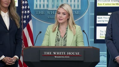 Leavitt slams 'disgusting' Swalwell allegations, questions Democrats' knowledge