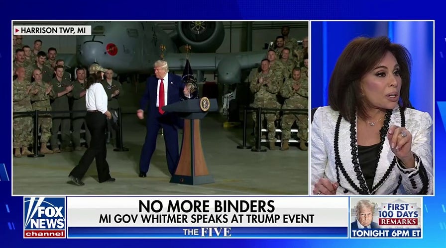 Gretchen Whitmer had a chance to set the tone for Democrats, says Judge Jeanine