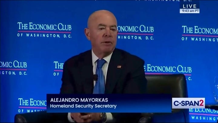 Mayorkas acknowledges more migrants crossed the border during Biden admin than under Trump