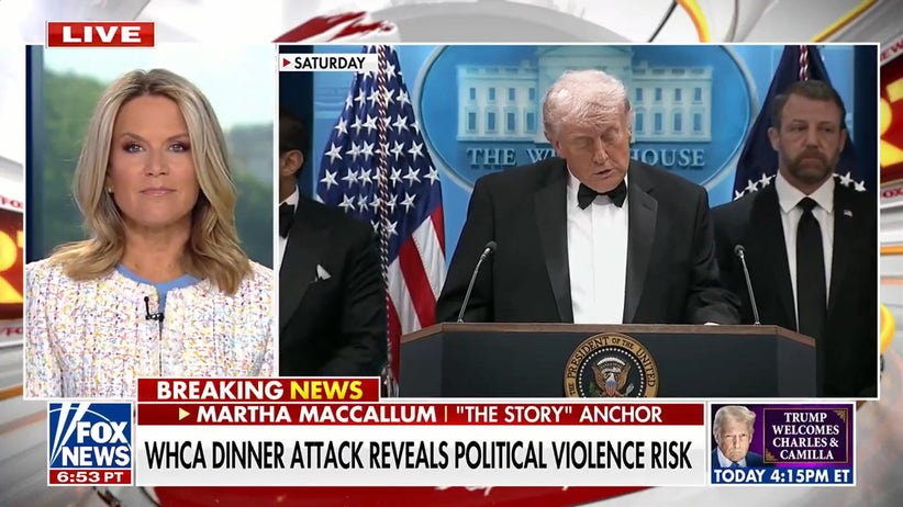 Trump addresses WHCA Dinner shooting fallout ahead of King Charles visit