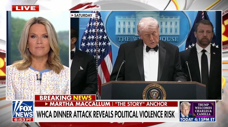 Trump addresses WHCA Dinner shooting fallout ahead of King Charles visit