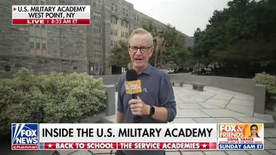 Steve Doocy tours the US Military Academy at West Point