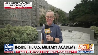 Steve Doocy tours the US Military Academy at West Point