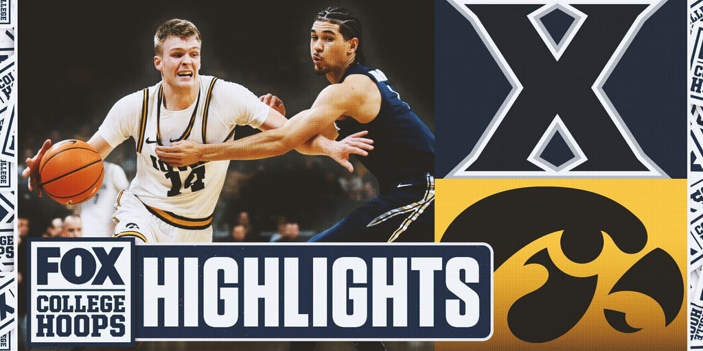 Xavier Musketeers vs. Iowa Hawkeyes Highlights | FOX College Hoops