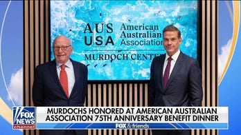 Murdochs honored at American Australian Association's anniversary benefit