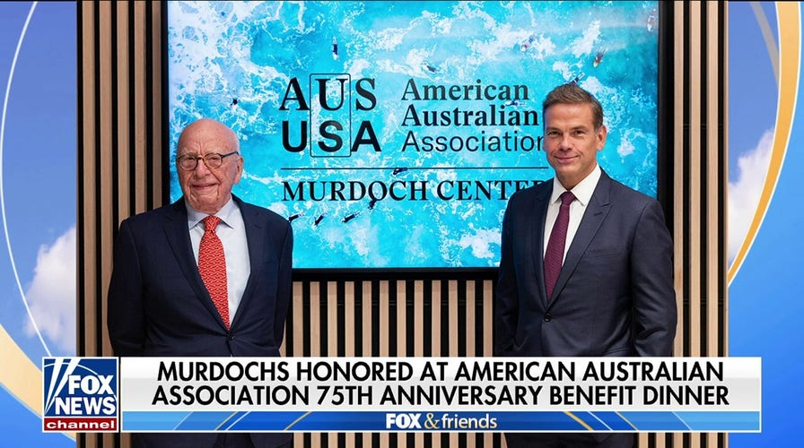 Murdochs honored at American Australian Association's anniversary benefit