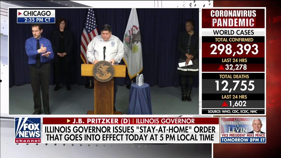 Image result for Illinois Gov. Pritzker slams 'profoundly un-American', 'racist speech' on coronavirus