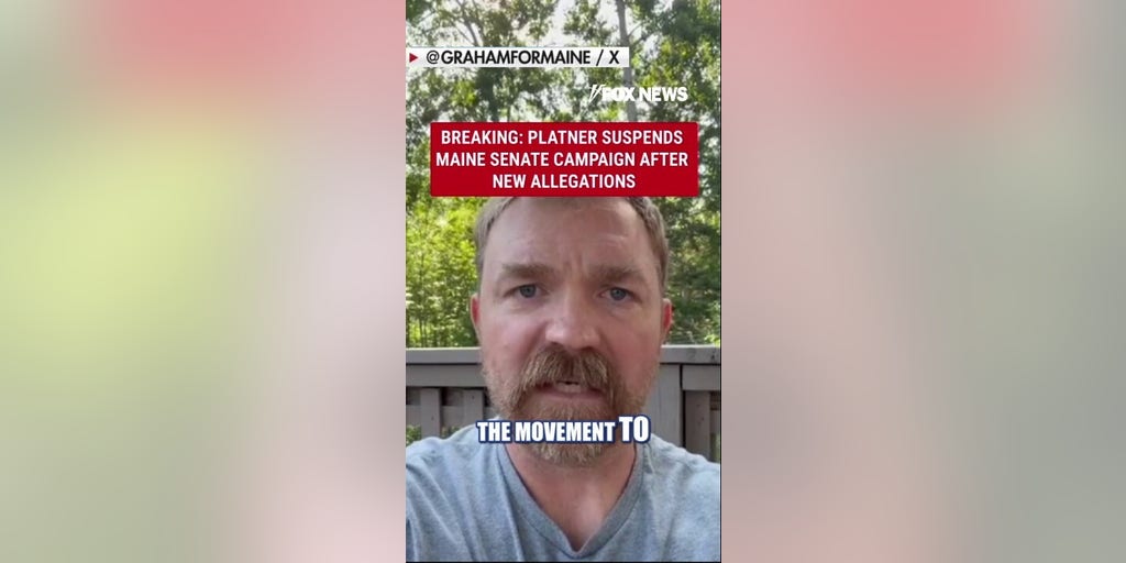 BREAKING: Graham Platner SUSPENDS his Maine Senate campaign after new allegations