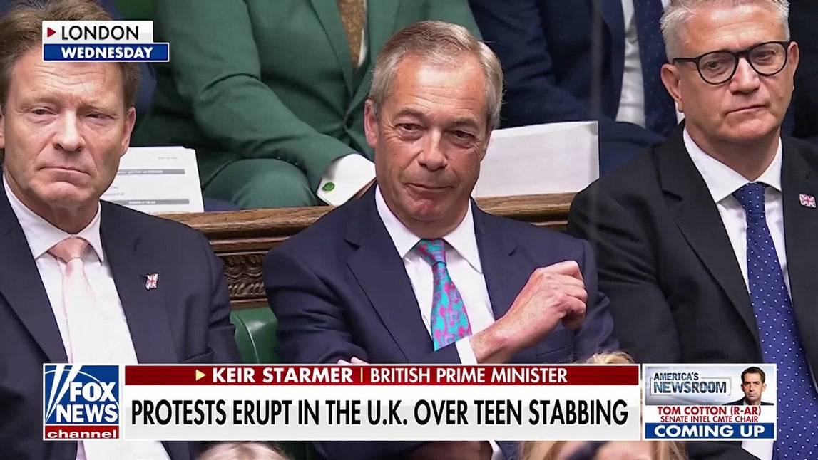 Nigel Farage slams British PM over after student's death