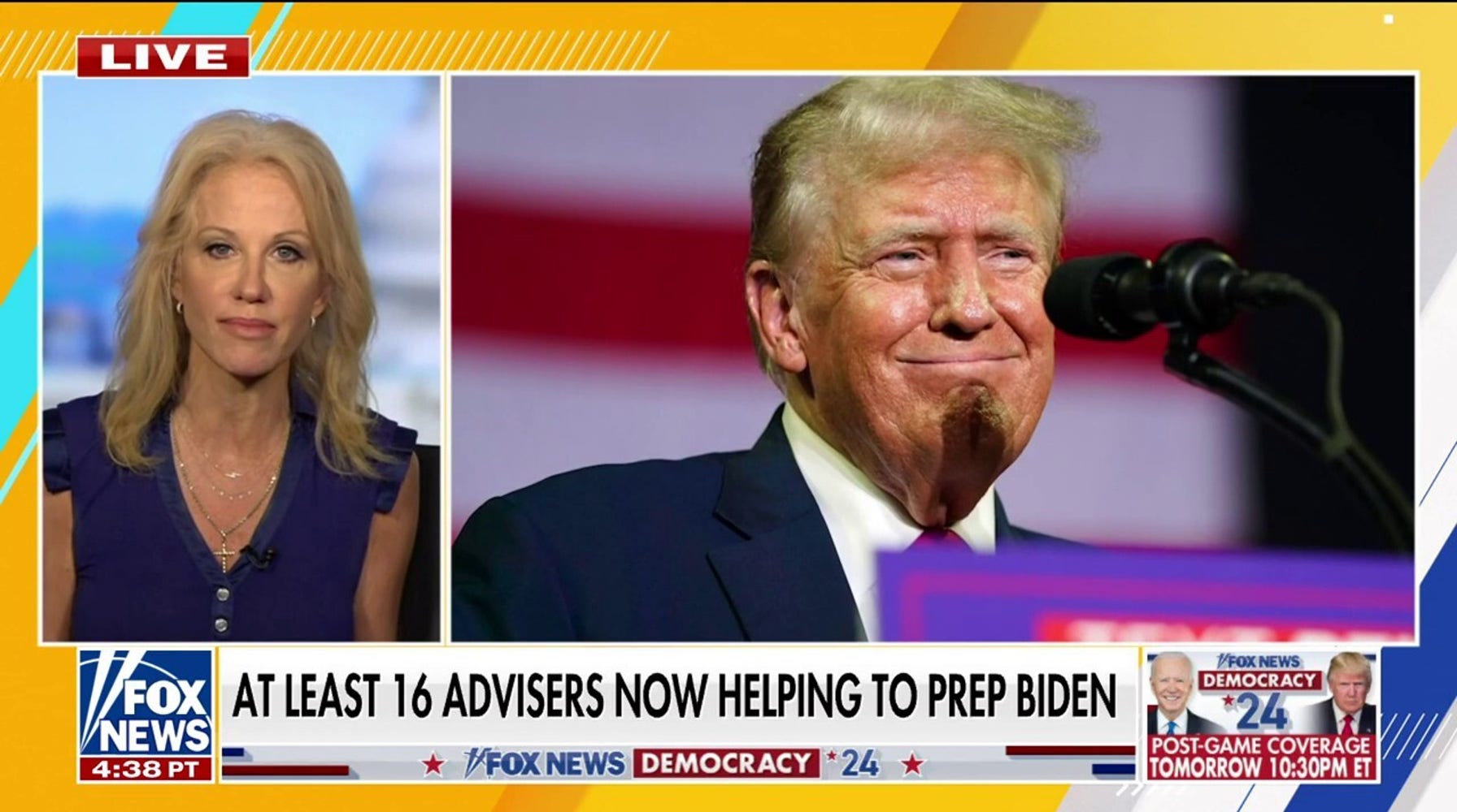 Kellyanne Conway Urges Trump to 'Let Biden Speak' at Debate: 'He's Missing a Couple Marbles'