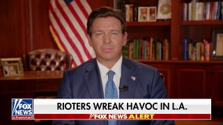 Ron DeSantis accuses Gavin Newsom of ‘kowtowing to the political left’