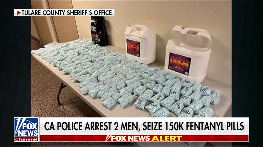 California police seize 150k fentanyl pills as overdose deaths soar