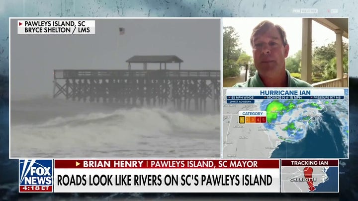 Hurricane Ian exceeded storm surge of Hurricane Matthew on Pawleys Island: mayor