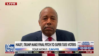 Ben Carson: I'm not sure Nikki Haley 'fully recognizes' what's happening with her candidacy
