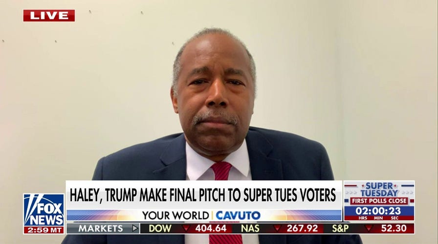 Ben Carson: I'm not sure Nikki Haley 'fully recognizes' what's happening with her candidacy