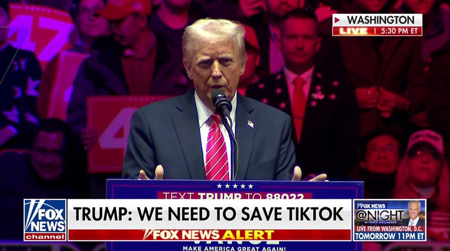 Trump habla del CEO  AppleTim Cook, del mercado de valores y del optimismo de las pequeñas empresas