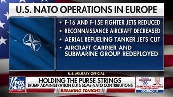 Trump administration cuts down on NATO contributions