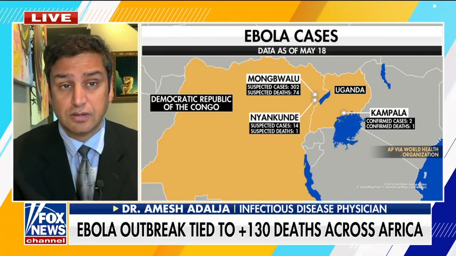 Ebola outbreak tied to over 130 deaths as US 'leaning into' response