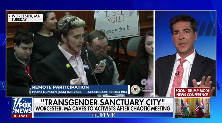 Las manifestaciones de activistas transexuales "no son un movimiento de derechos civiles": Jesse Watters