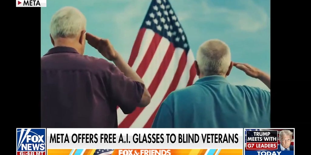 Meta offers free AI glasses to blind veterans