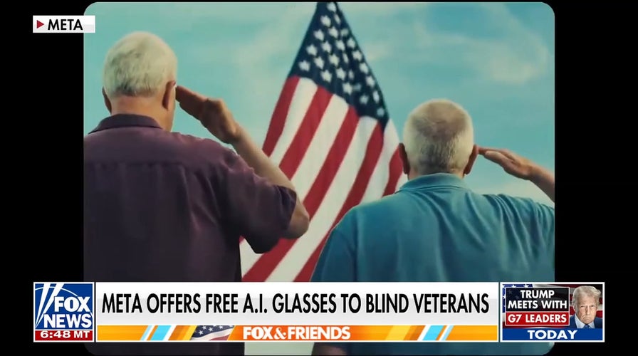 Meta offers free AI glasses to blind veterans