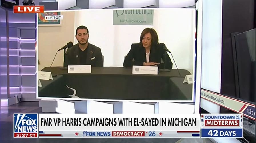 Kamala Harris campaigns with El-Sayed in Michigan