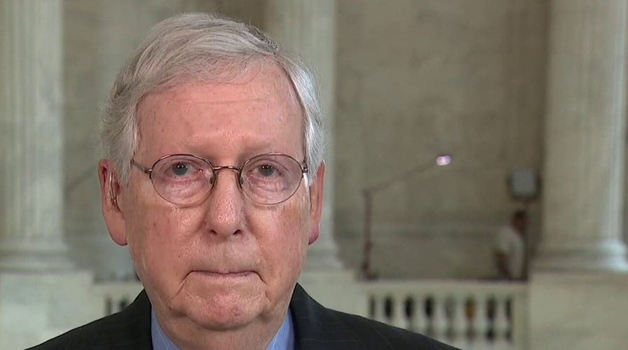 Mitch McConnell on COVID 'stalemate': It's a 'genuine emergency,' I 'applaud' Trump's order