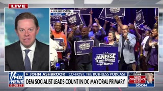 Democratic socialist leads in DC mayoral primary