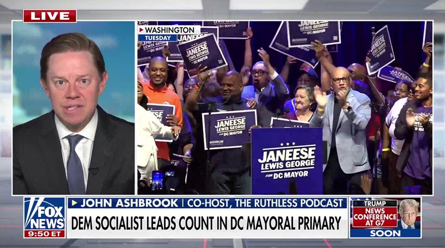 Democratic socialist leads in DC mayoral primary