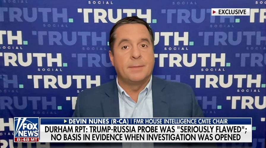 Durham report release revealed a failed 'stunt' by the Hillary Clinton campaign: Devin Nunes