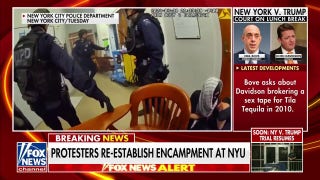  Protesters re-establish encampment at NYU - Fox News