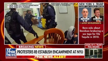  Protesters re-establish encampment at NYU