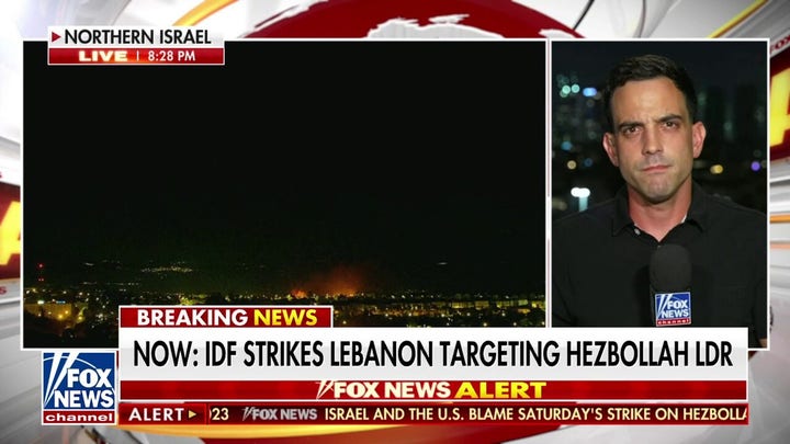 IDF strikes Lebanon, retaliating after deadly weekend attack by Hezbollah