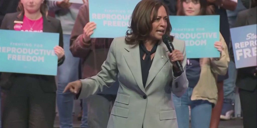 VP Harris: 'Don't get in our way' on abortion legislation | Fox News Video