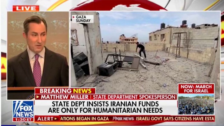 Biden official, reporter clash in heated debate over admin allowing billions in funding for Iran