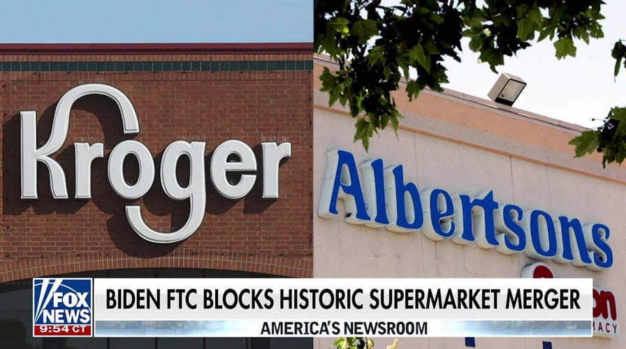 Biden FTC blocks 'historic' supermarket merger