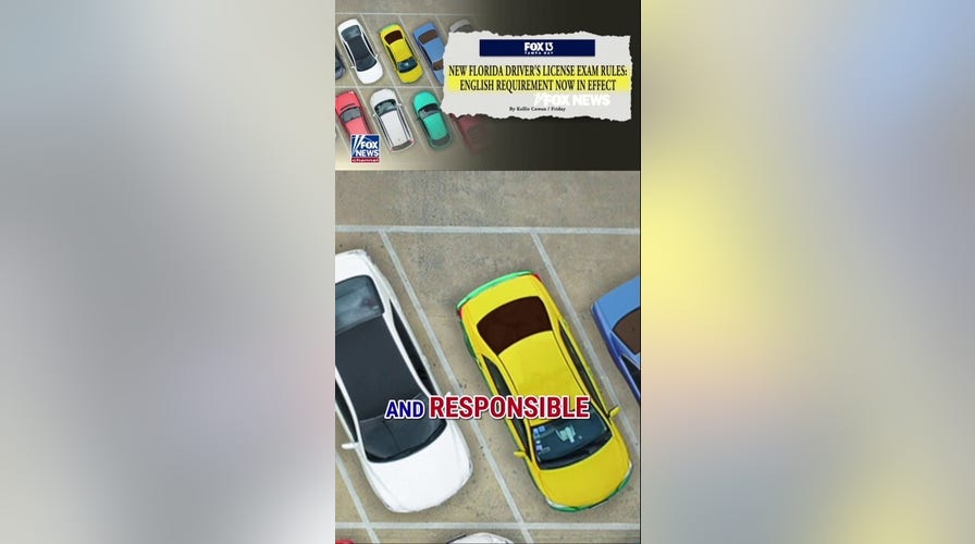 Florida mandates English connected  driver's licence  exams aft  deadly crash