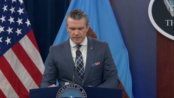 US military striking 'Iranian aligned militia groups' in Iraq, as fallen service members honored