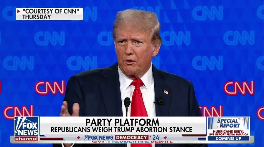 Trump's stance on abortion could spark a fight at the RNC