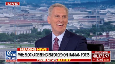 White House says a blockade is being enforced on Iranian ports