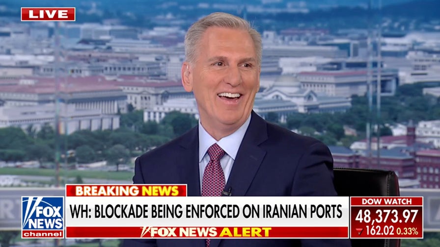 White House says a blockade is being enforced on Iranian ports